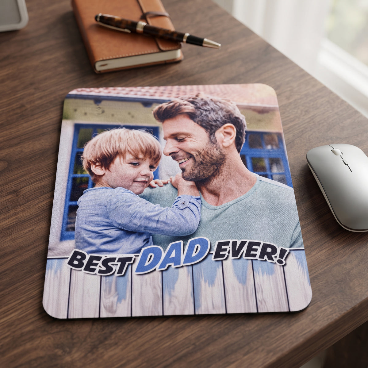 Tappetino Mouse Rettangolare Personalizzato con Foto - Mousepad per Ufficio e Scrivania