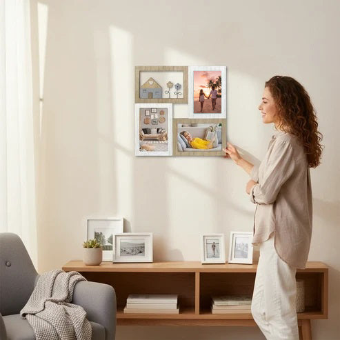 Dallo smartphone alla parete: riscopri l'estate con le cornici multiframe con foto incluse