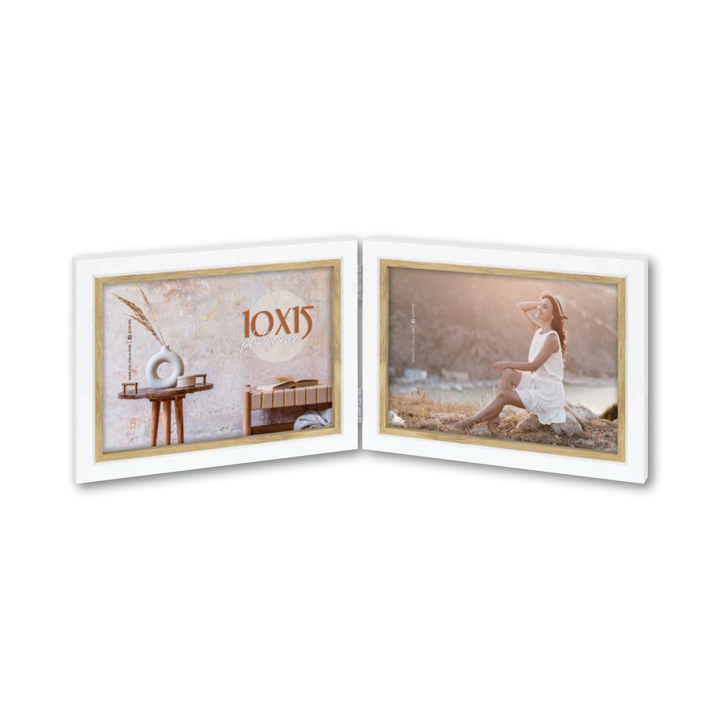Cornice Multifoto Moderna - Portafoto Multiframe per Famiglia e Ricordi