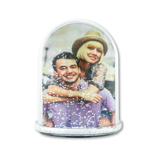 Photo Globe XXL Personalizzato - Palla di Neve con Foto Grande Formato