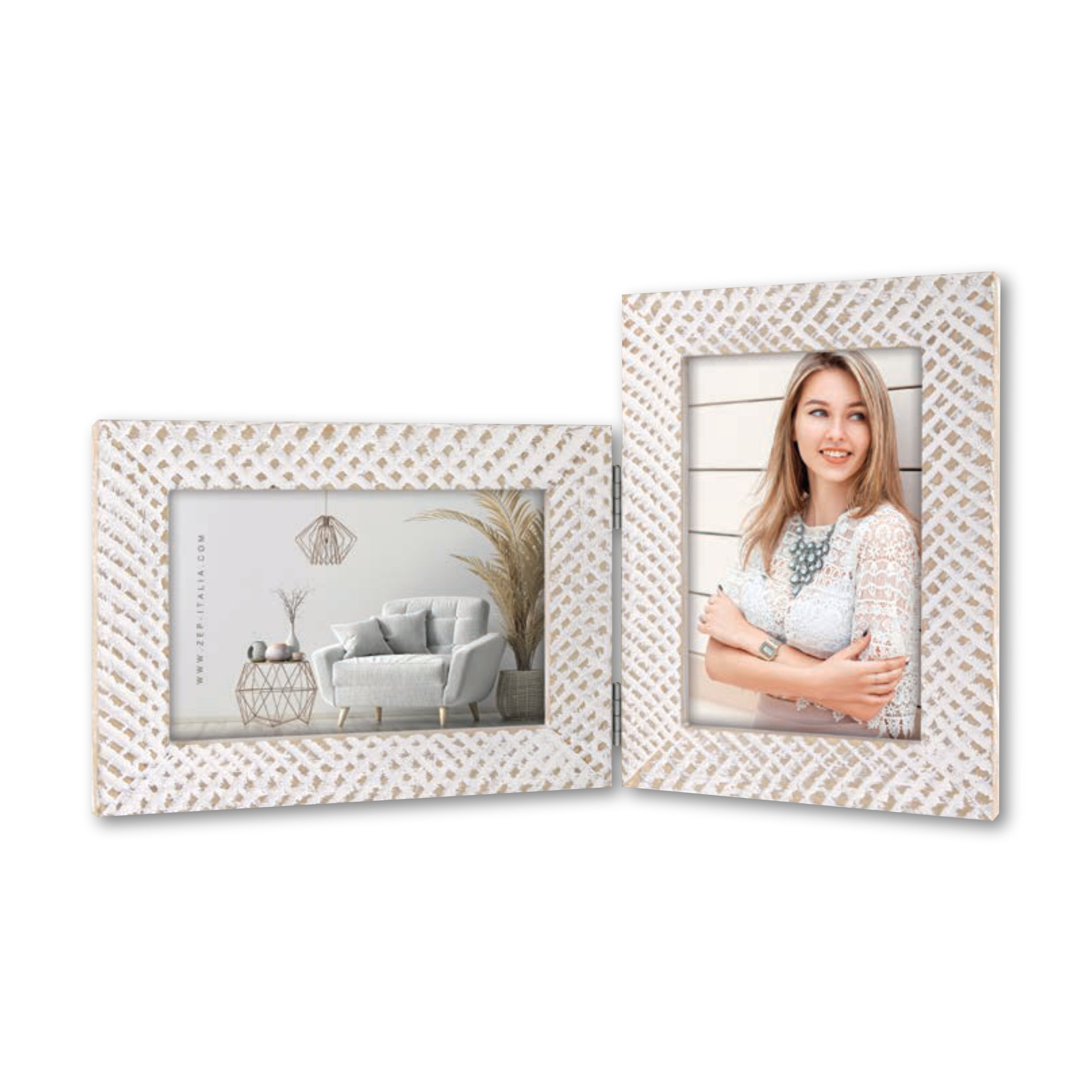 Cornice Multifoto Moderna - Portafoto Multiframe per Famiglia e Ricordi