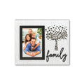 Cornice da Tavolo Famiglia - Portafoto in Legno con Scritta