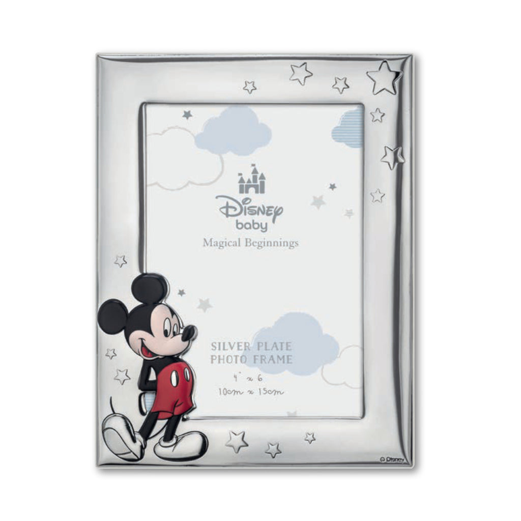 Cornice Portafoto Nascita e Neonato in Silver