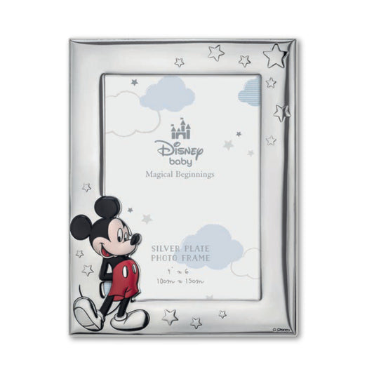 Cornice Portafoto Nascita e Neonato in Silver