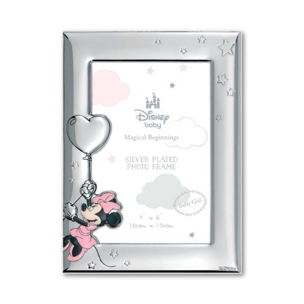 Cornice Portafoto Nascita e Neonato in Silver
