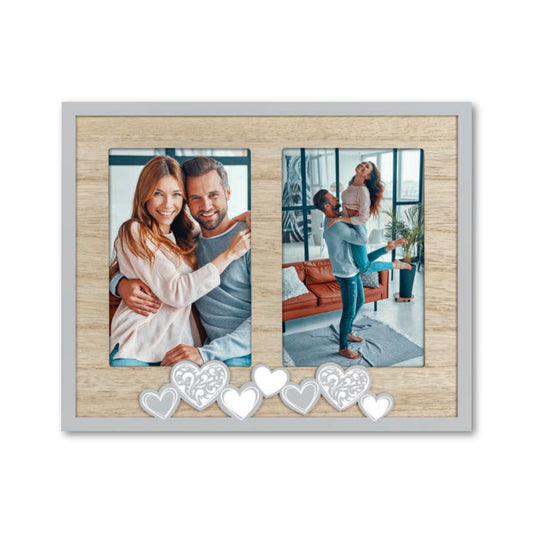 Cornice da Tavolo Love - Portafoto Romantico in Legno