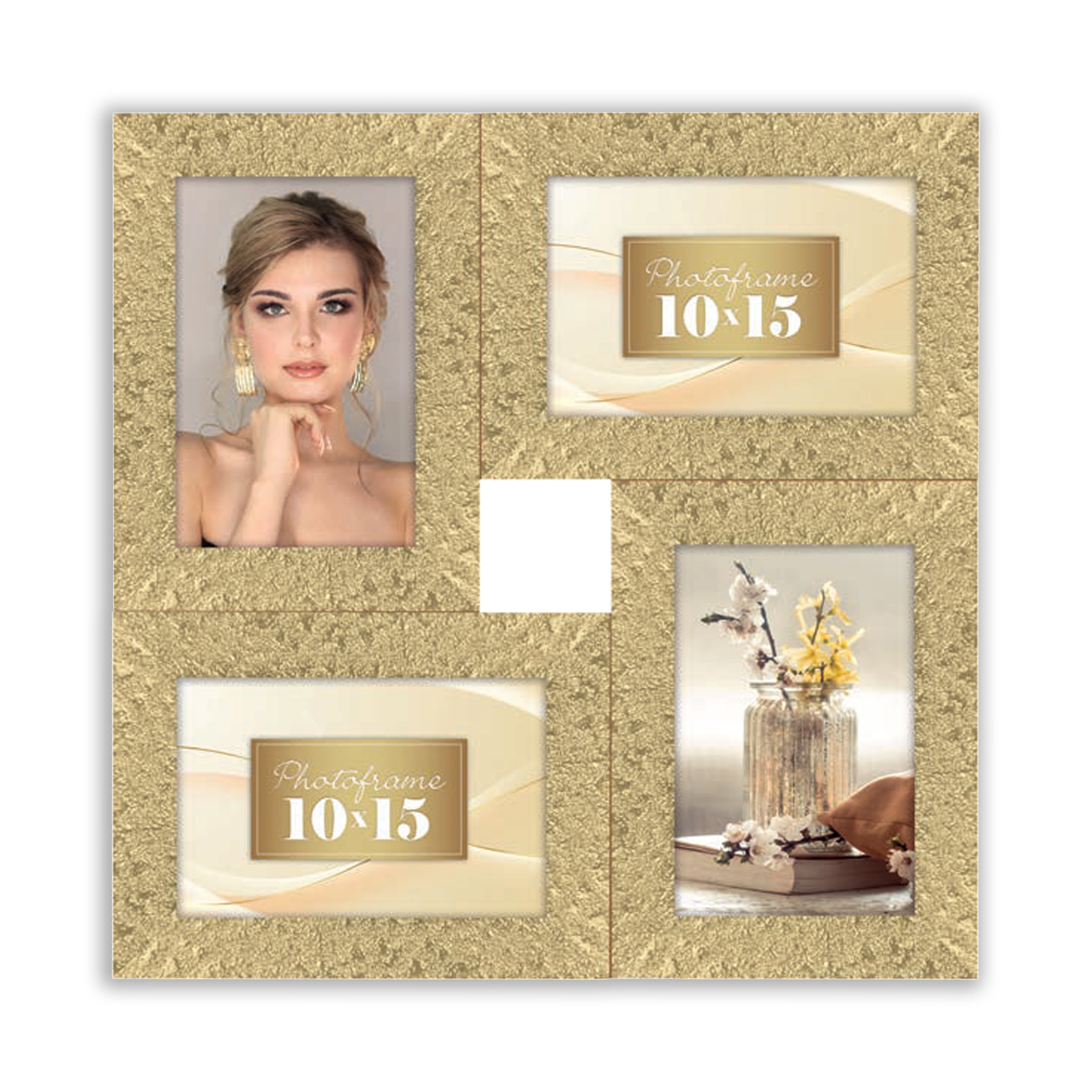 Cornice Multifoto Moderna - Portafoto Multiframe per Famiglia e Ricordi