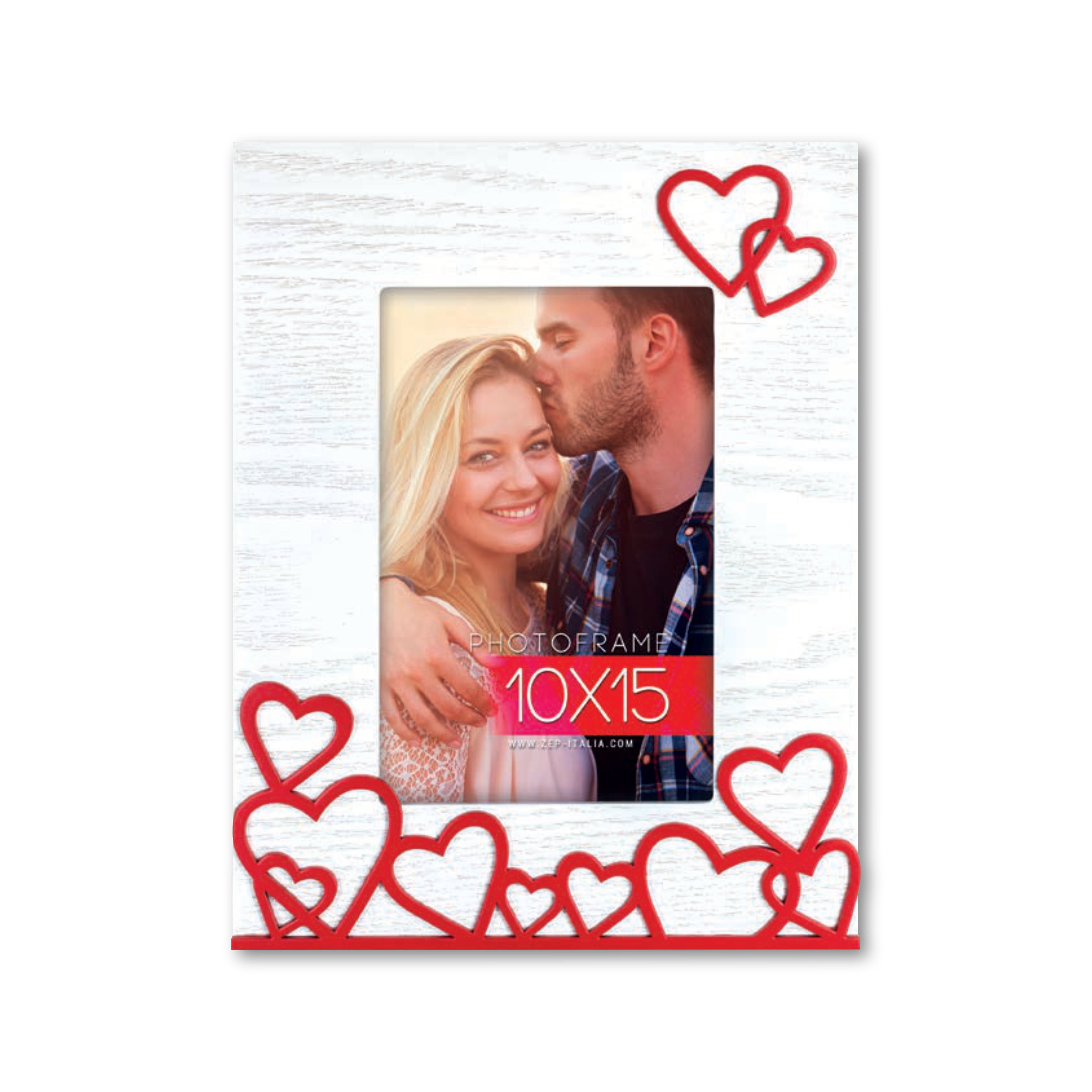 Cornice da Tavolo Love - Portafoto Romantico in Legno