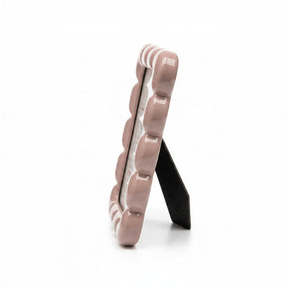 Cornice Portafoto da Tavolo a Nuvola in Resina 13x18 - Portafoto Moderno Bianco, Marrone o Beige