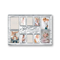 Cornice Multifoto in Silver - Portafoto Multiframe per Famiglia e Ricordi