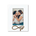 Cornice da Tavolo Love - Portafoto Romantico in Legno