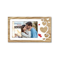 Cornice da Tavolo Love - Portafoto Romantico in Legno