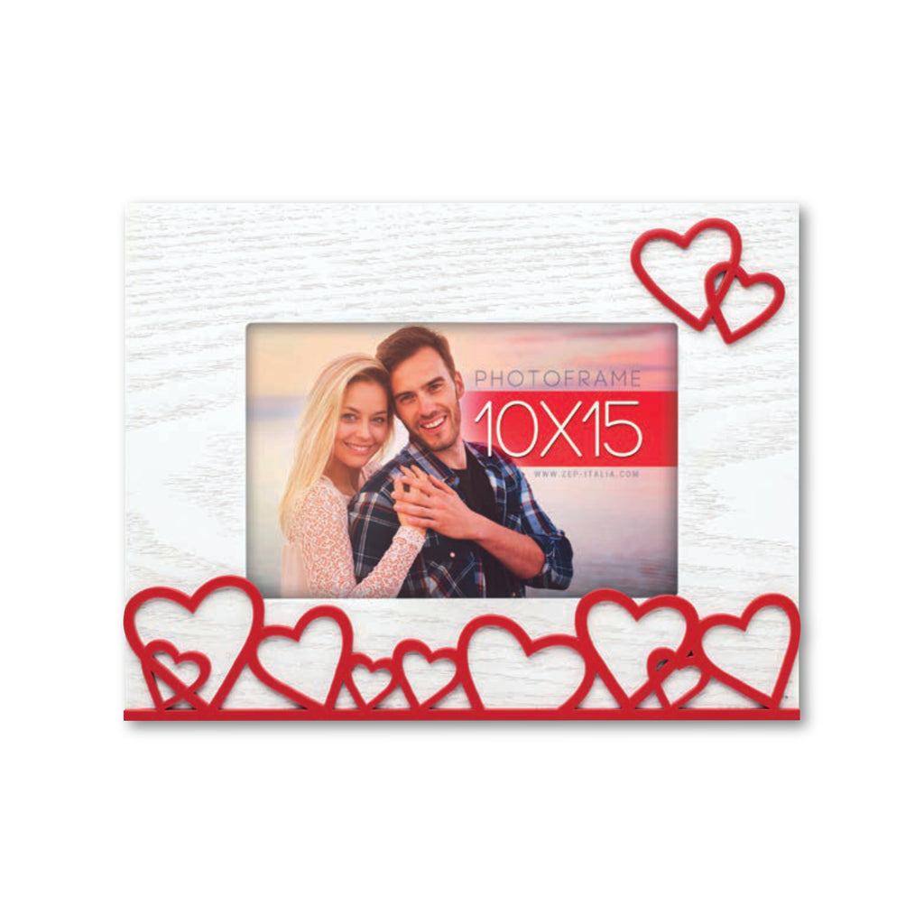 Cornice da Tavolo Love - Portafoto Romantico in Legno