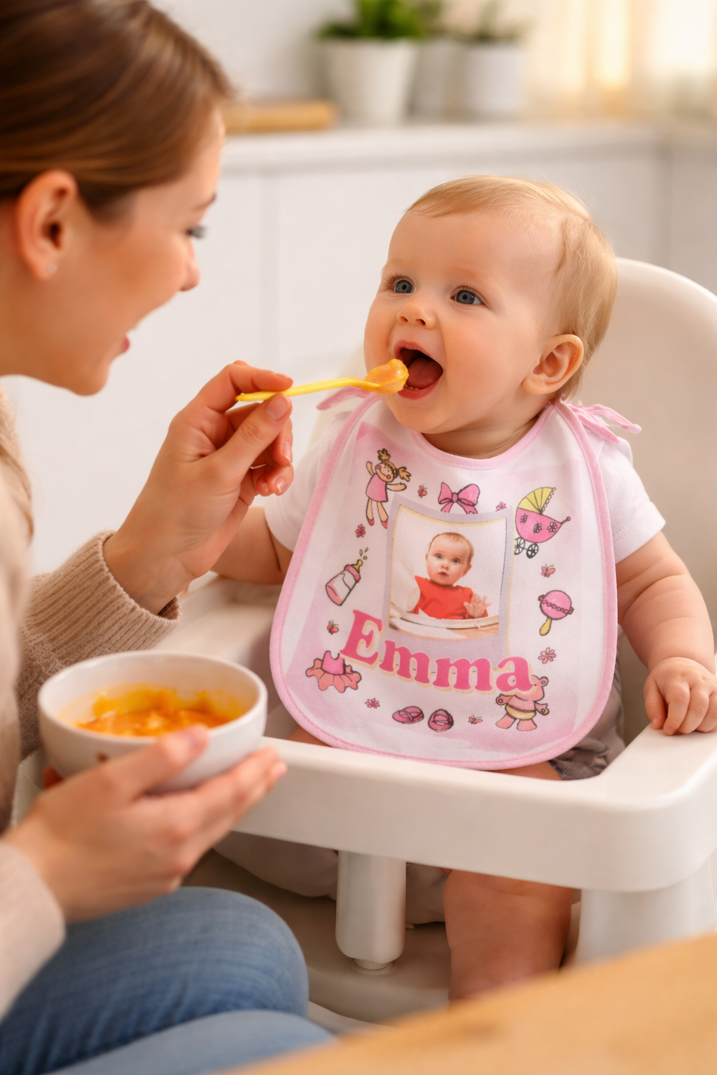 Bavaglino Personalizzato per Pappa