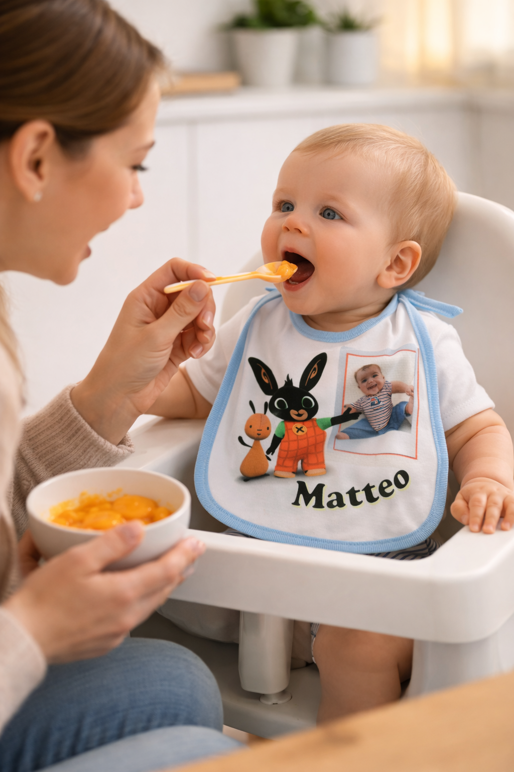 Bavaglino Personalizzato per Pappa
