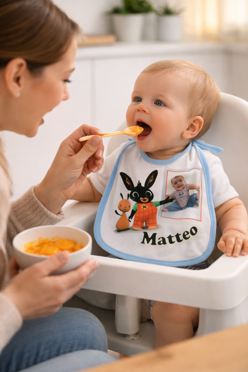 Bavaglino Personalizzato per Pappa
