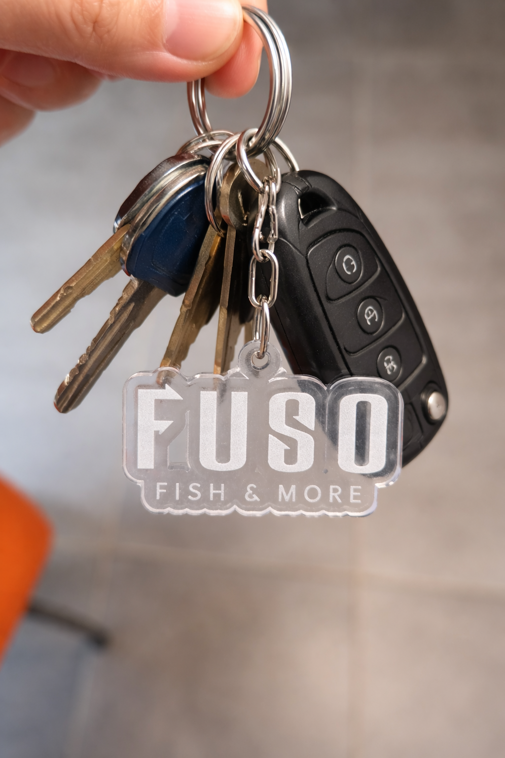 Portachiavi Personalizzato Sagomato - Accessorio con Nome o Dedica