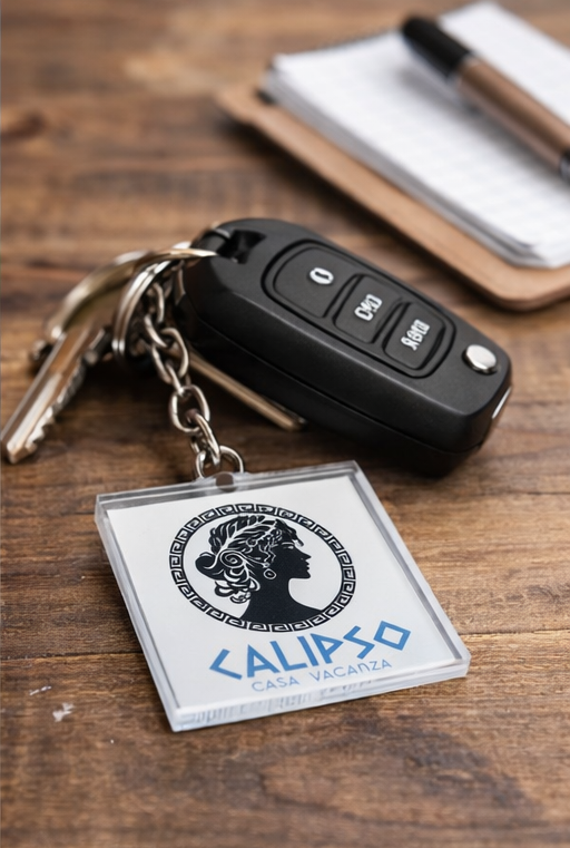 Portachiavi Personalizzato Sagomato - Accessorio con Nome o Dedica