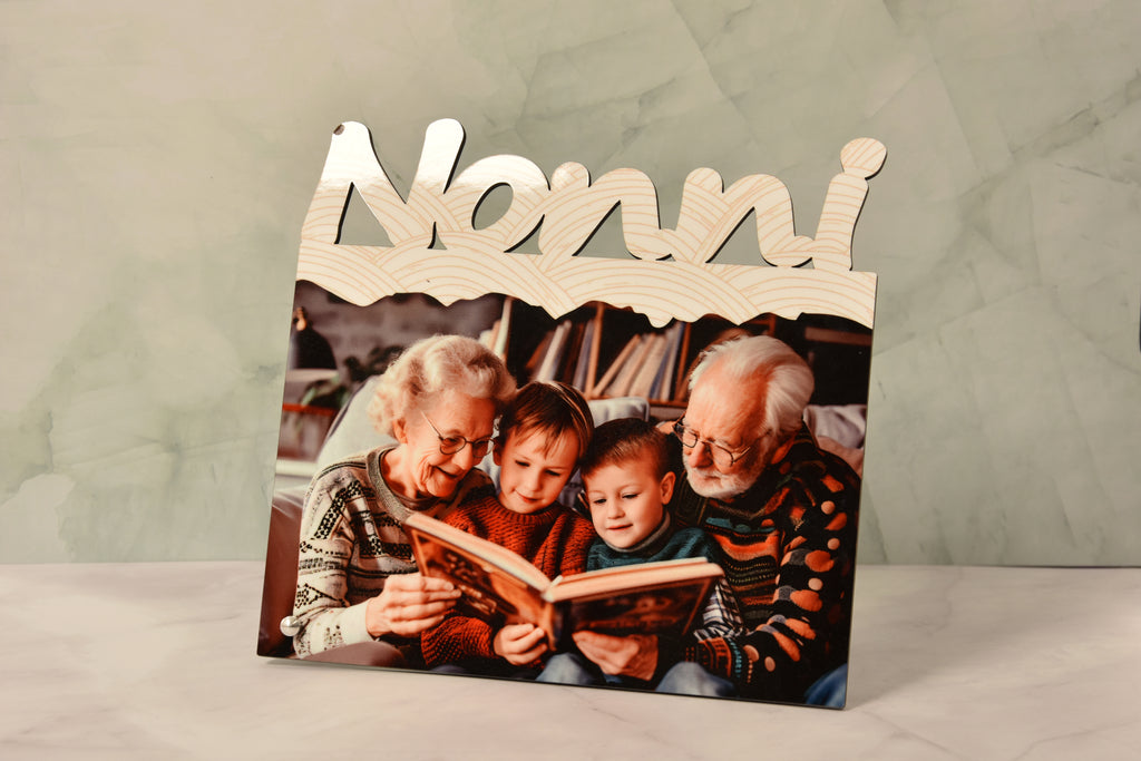 Pannello Dedica per i Nonni - Idea Regalo Emozionale per la Famiglia