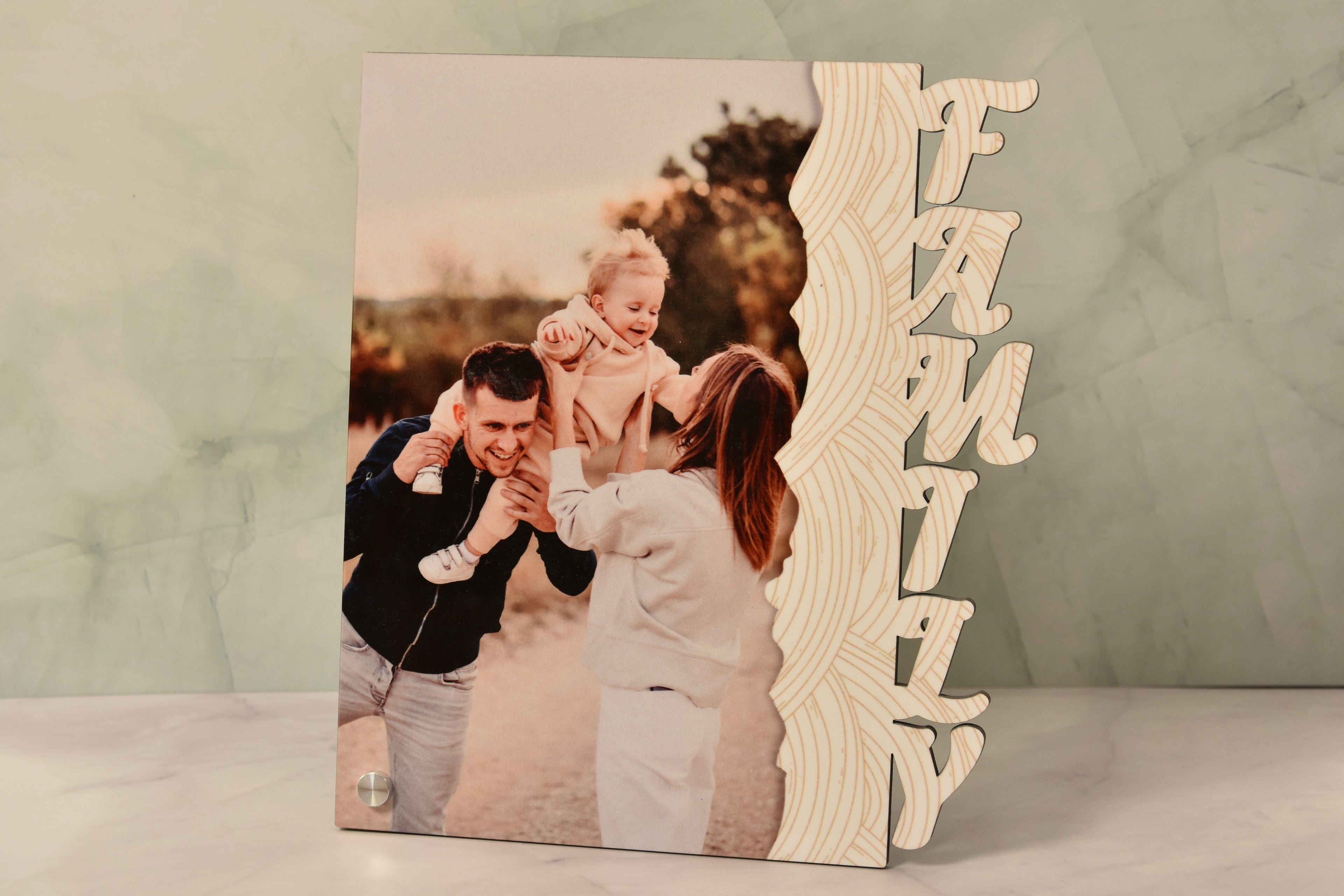 Pannello Decorativo Family - Cornice Moderna per la Casa