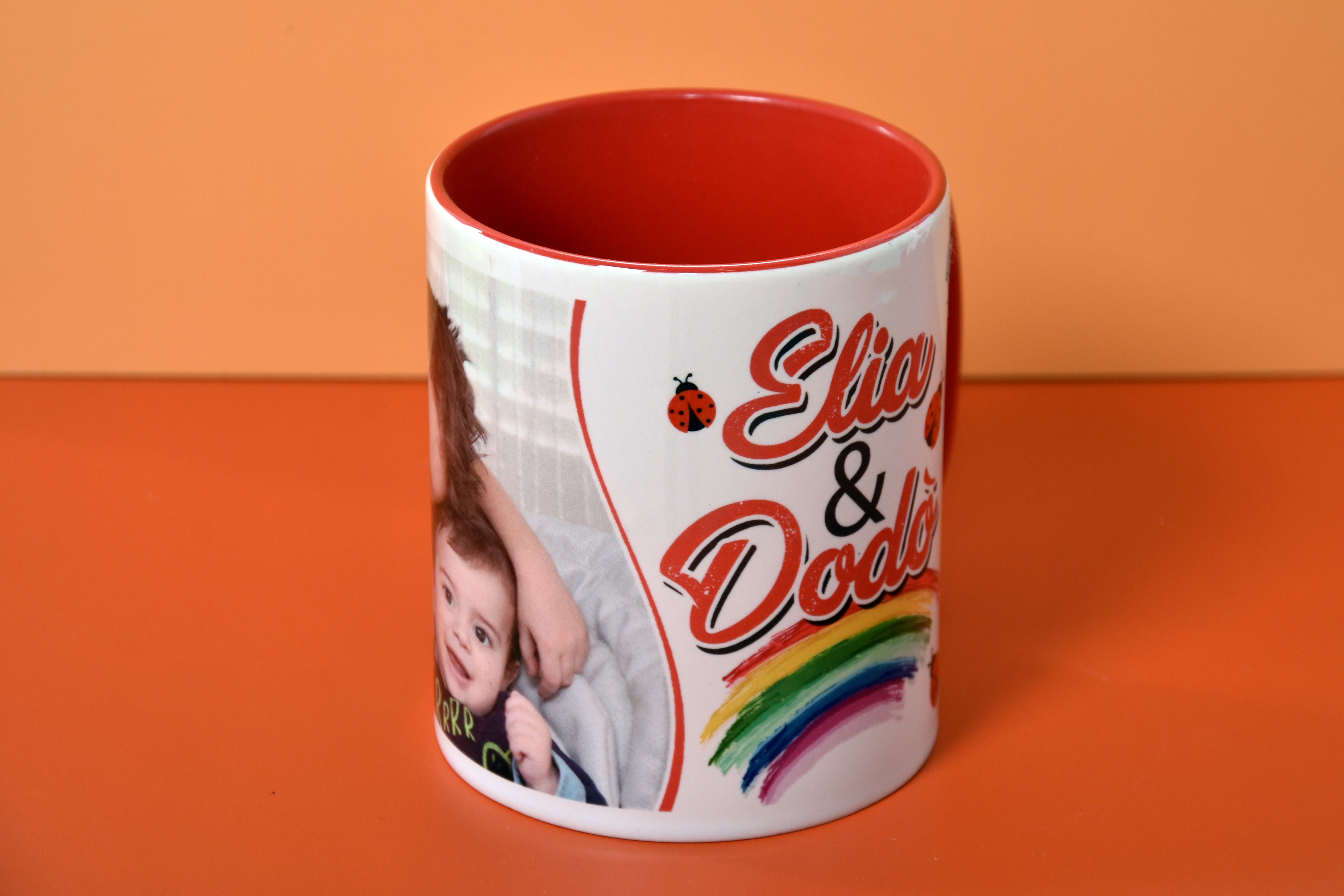 Tazza da Colazione Colorata Personalizzabile
