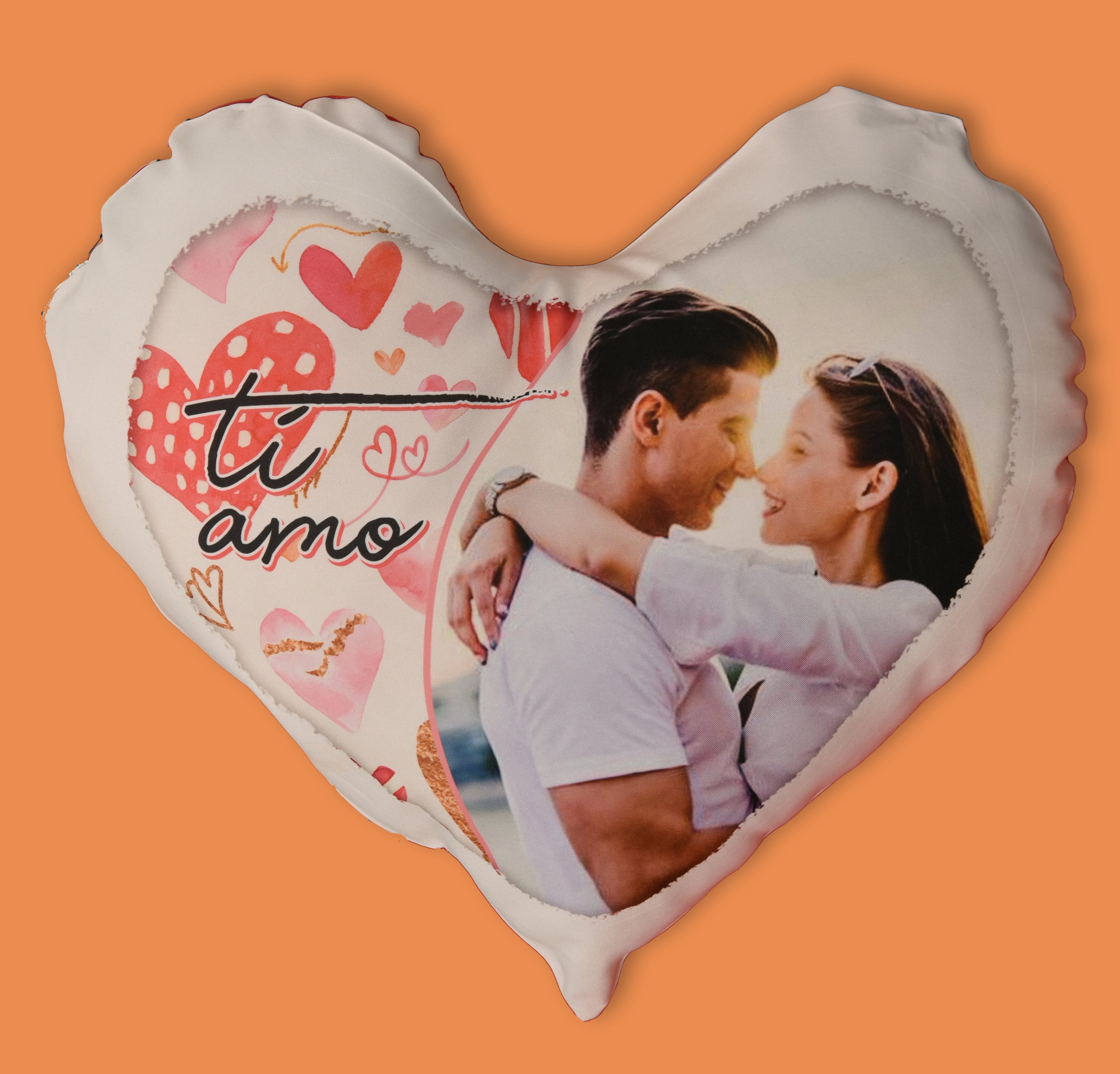 Cuscino d'arredo a Cuore Personalizzabile