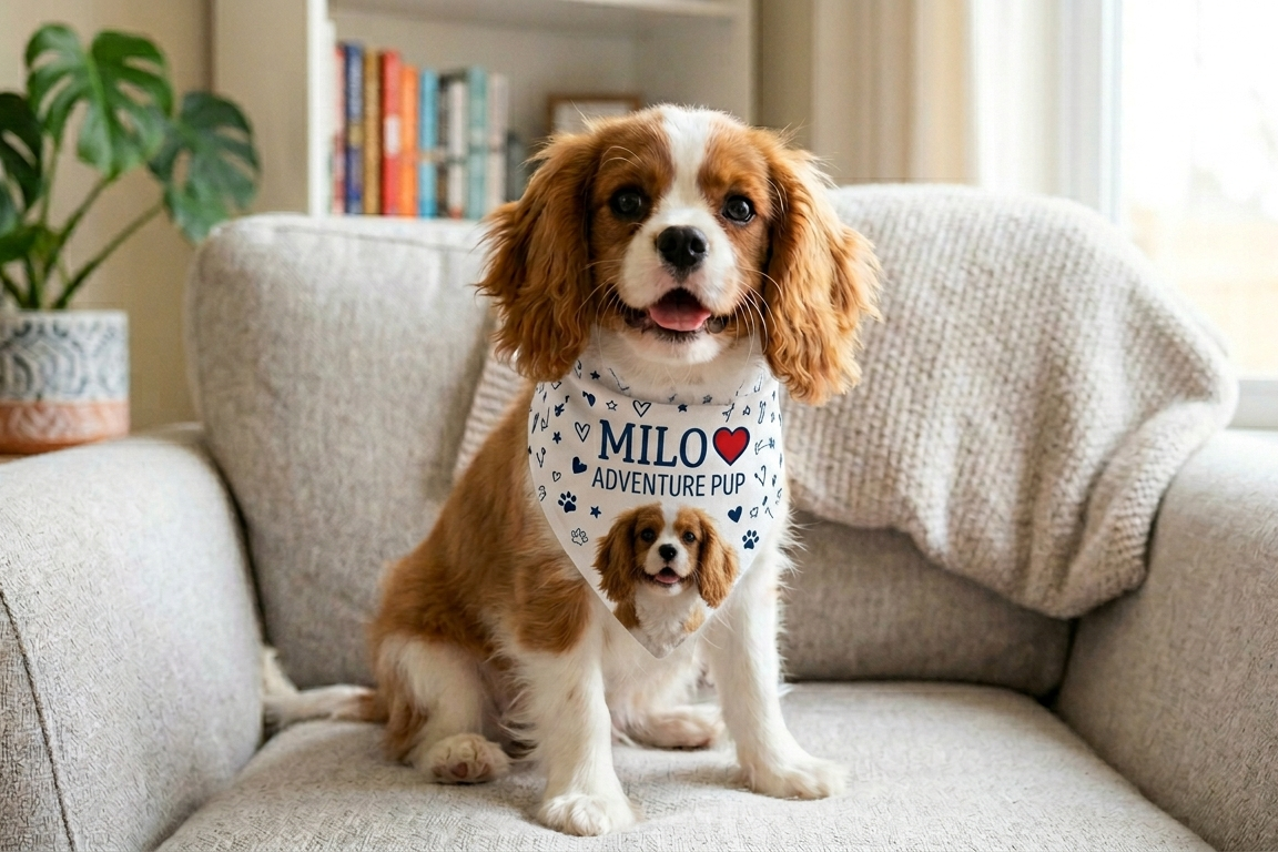 Bandana per Animali Personalizzabile
