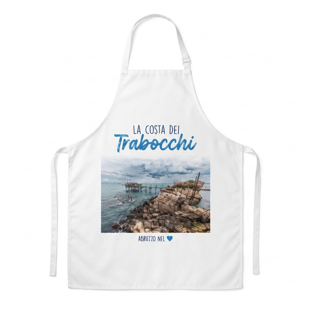 Grembiule da Cucina Personalizzato con Foto, Nome o Frase - Regalo per Chi Ama Cucinare