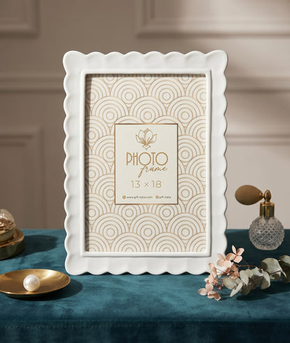 Cornice Portafoto da Tavolo Beige, Marrone o Bianca - Portafoto Classico Minimal