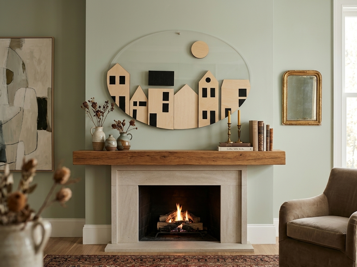Decorazione Sagomata da Parete Personalizzata - Complemento d'Arredo Moderno