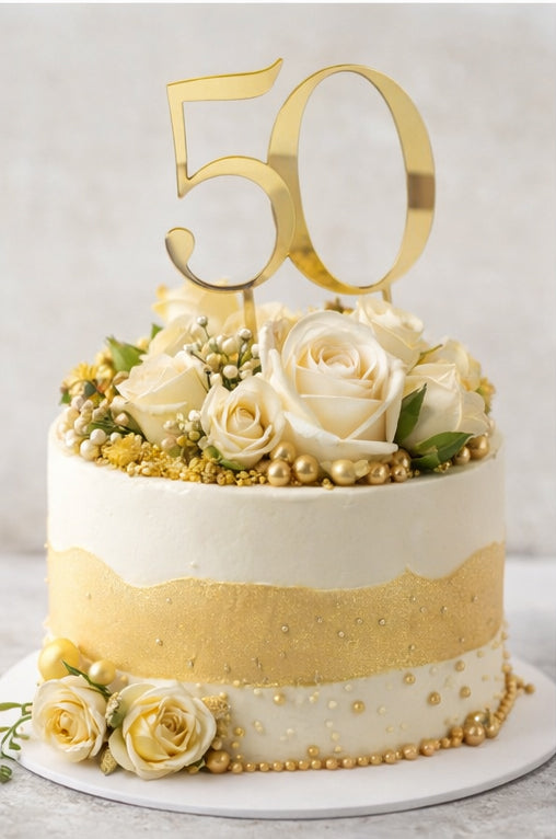 Cake Topper Personalizzato per Torta - Decorazione Compleanno e Cerimonia