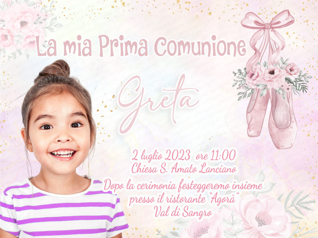 Invito Personalizzato Classico per Eventi