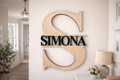 Scritta Nome Personalizzata da Parete - Decorazione Casa