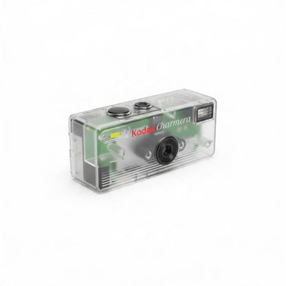 Fotocamera digitale ultra-compatta FotoGrafica Kodak Charmera con scocca trasparente e componenti interni a vista