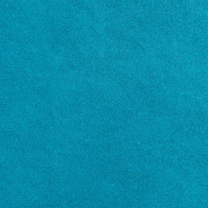 Dettaglio della texture in velluto color turchese brillante per la copertina del fotolibro FotoGrafica Sweet Book