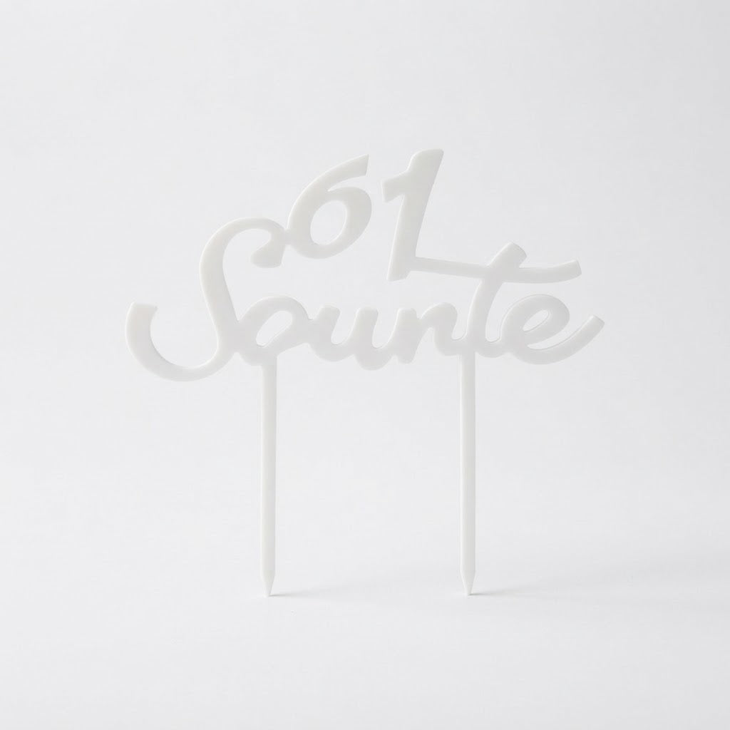 Cake Topper Personalizzato per Torta - Decorazione Compleanno e Cerimonia