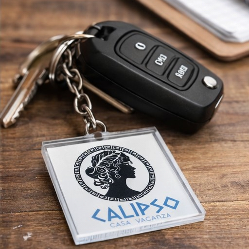 Portachiavi Personalizzato Sagomato - Accessorio con Nome o Dedica