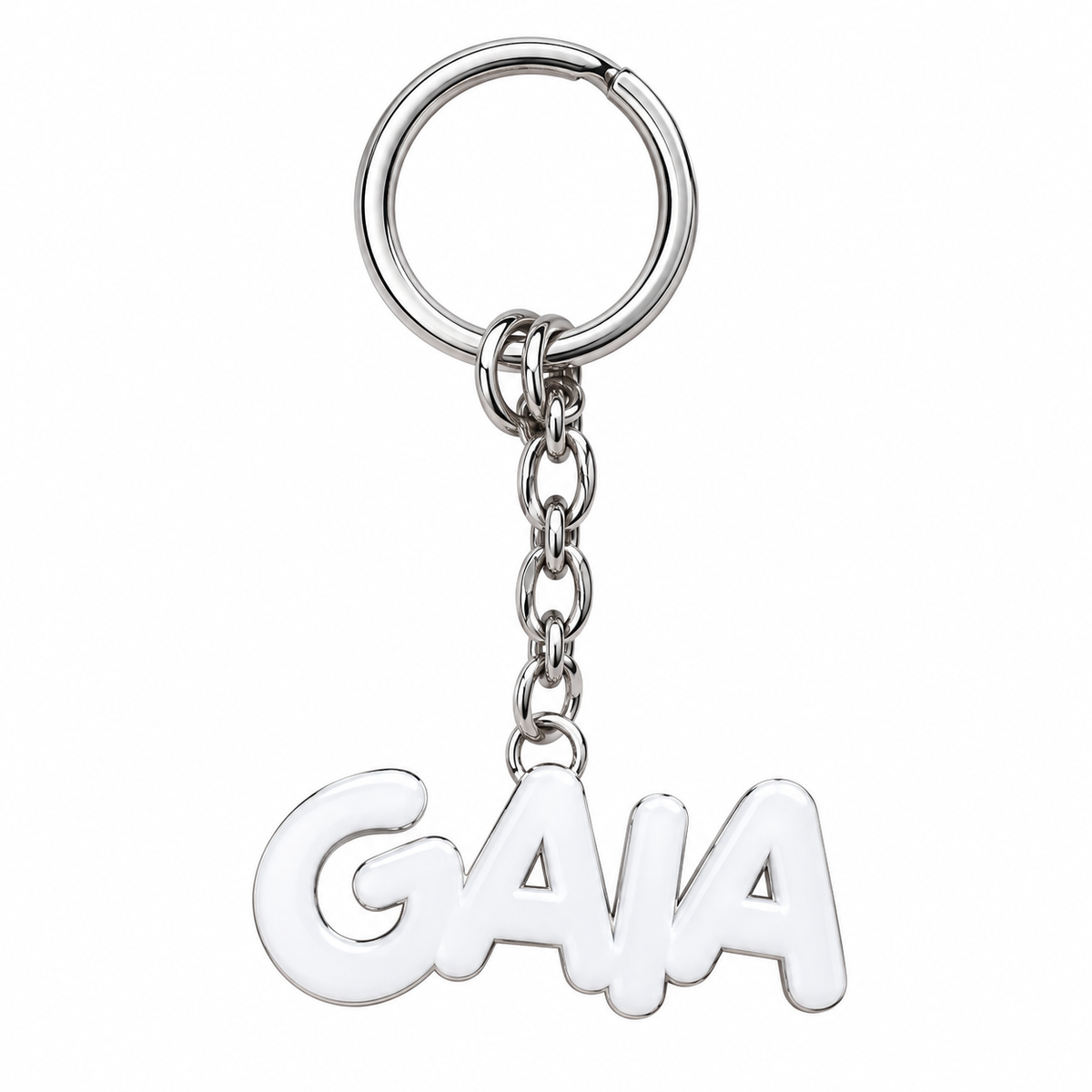 Portachiavi Personalizzato Sagomato - Accessorio con Nome o Dedica