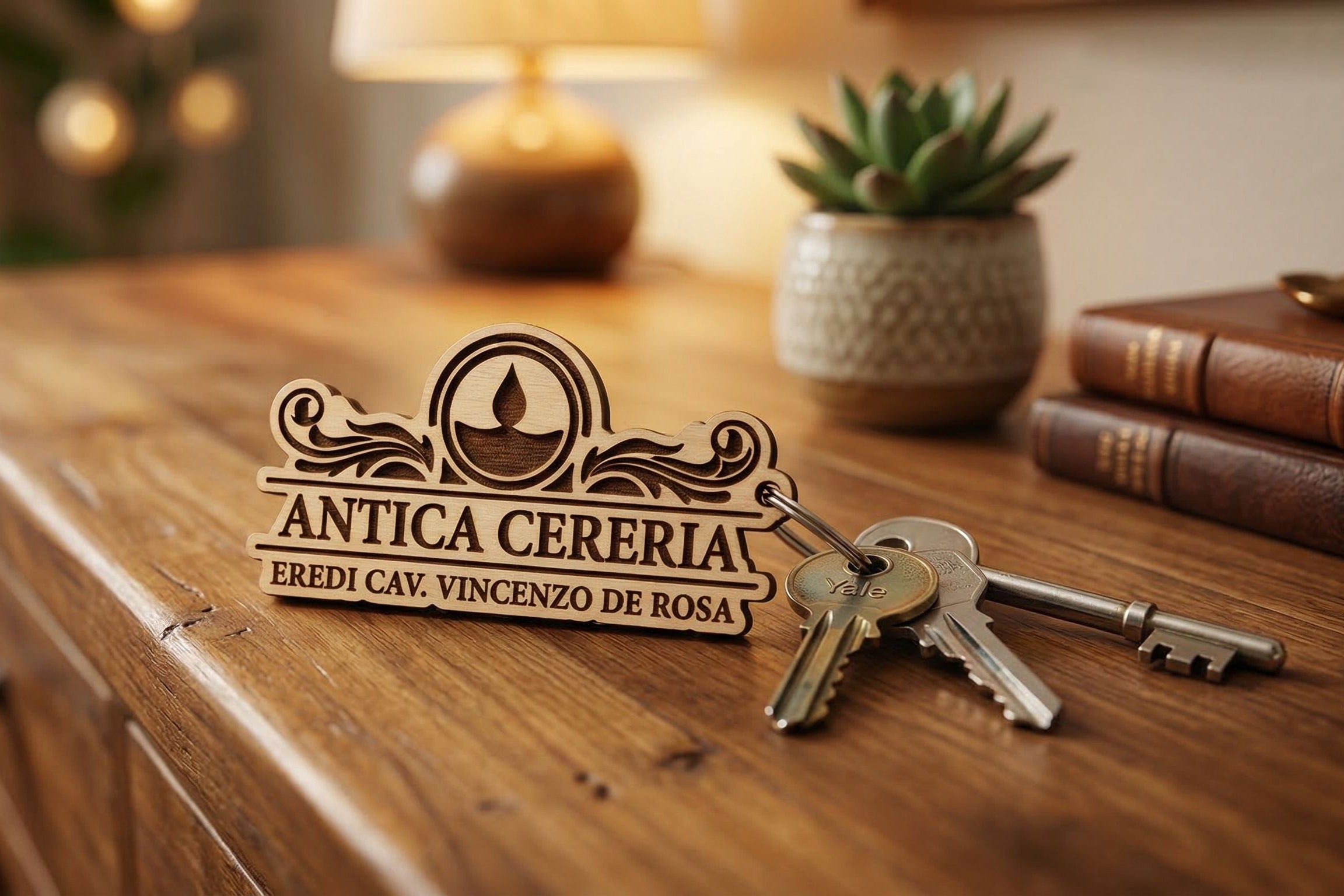 Portachiavi Personalizzato Sagomato - Accessorio con Nome o Dedica